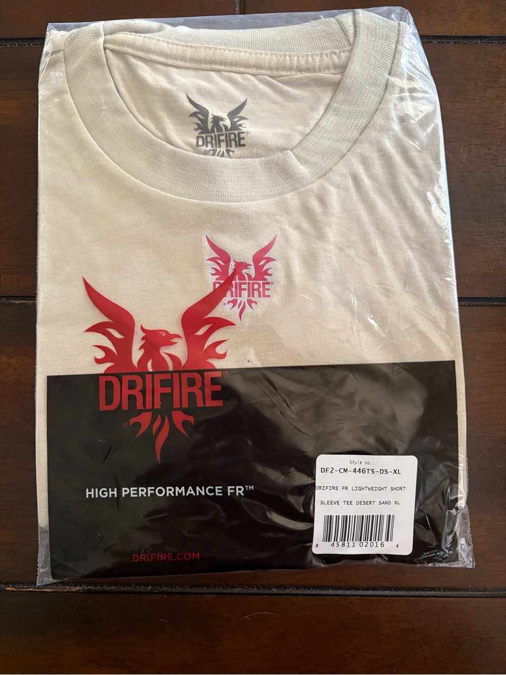 DRIFIRE Men’s Short Sleeve High-Performance FR Tee in Sand